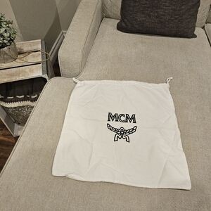 Brand new MCM White Dust Bag